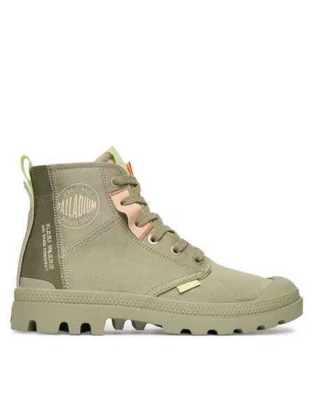 Ботинки Palladium зеленые