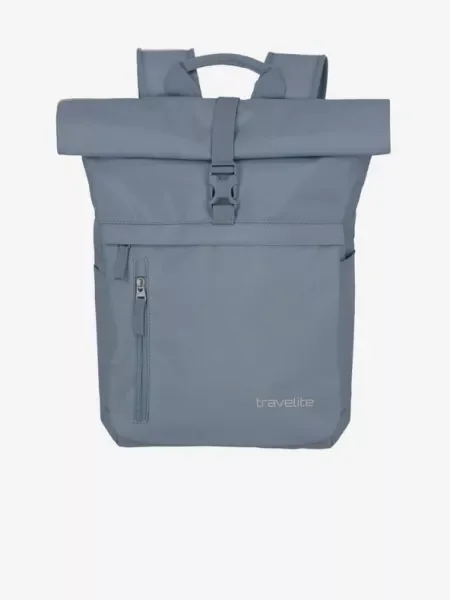 Travelite Basics Roll-up Smoke Blue Hátizsák kék