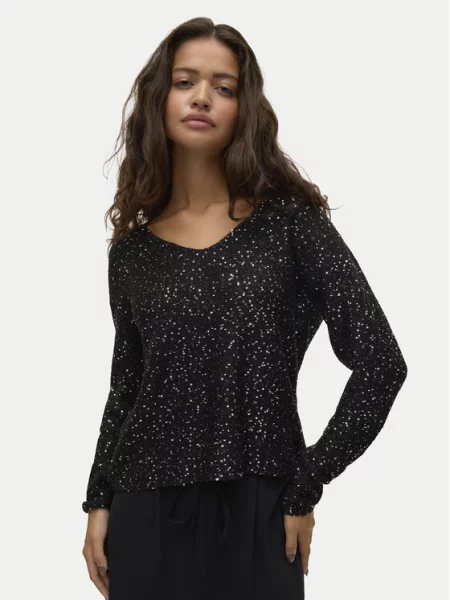 Vero Moda Palaidinė Leilani juoda