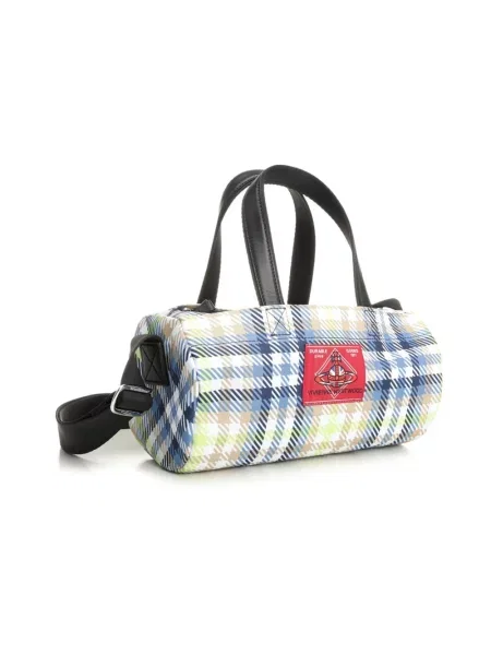 Torebka crossbody Vivienne Westwood skórzana w kratę