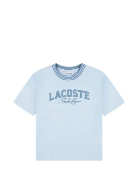 Koszulka dziecięca Lacoste niebieska