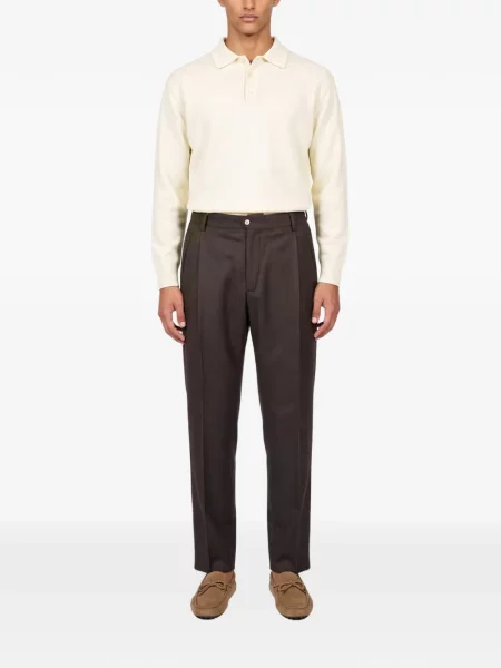Pantaloni Briglia 1949 conici maro