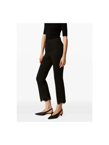 Spodnie Twinset czarne