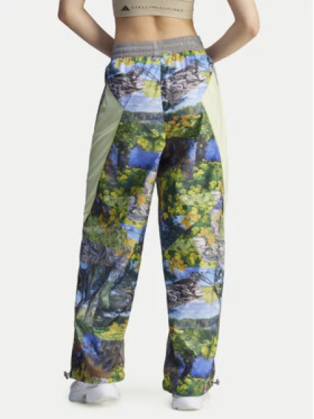 Adidas by Stella McCartney Spodnji del trenirke Earth Collage siva