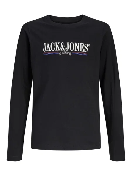 Jack & Jones Junior Tricou JORFREDERIKSBERG bleumarin / roşu închis / negru alb