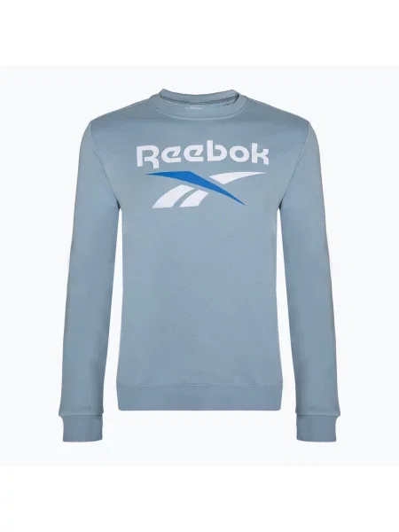 Mikina Reebok Identity Big Logo Fleece Crew upgrade blue modrá