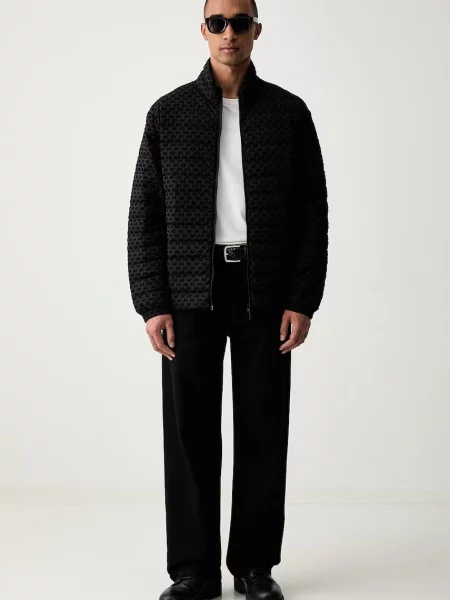 Armani Exchange geacă cu puf pentru bărbați negru