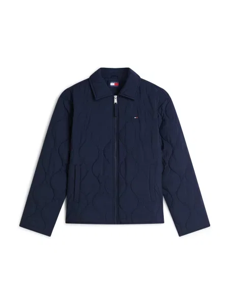 Tommy Jeans Geacă de primăvară-toamnă bleumarin