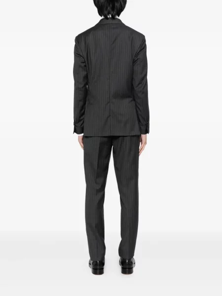 Costum Lardini cu dungi de costum gri