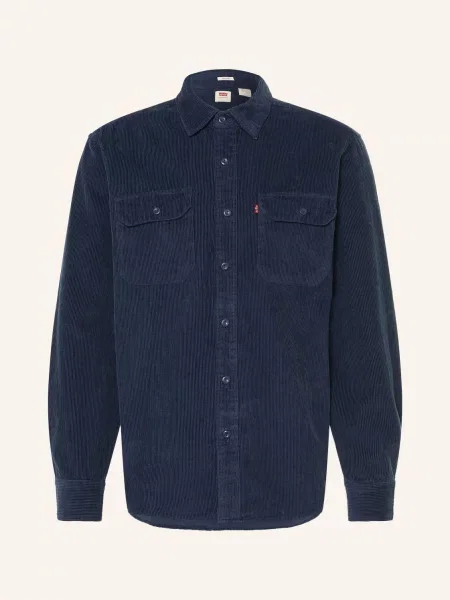 Levi's® Kordová Košile S Volným Střihem tmavě modrá