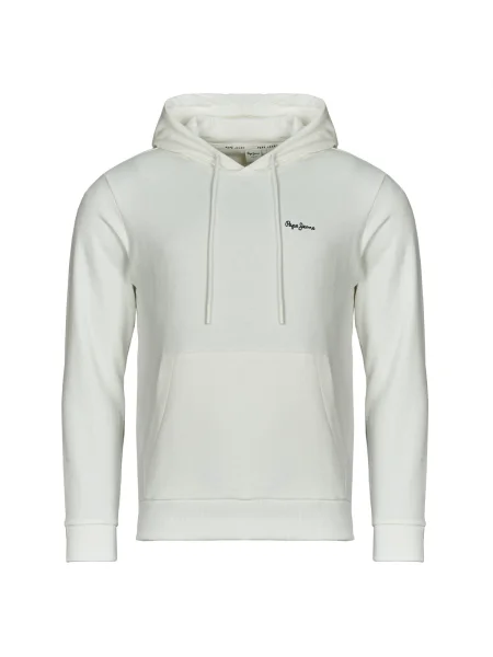 Hanorac cu glugă Pepe Jeans alb