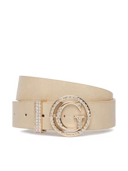 Ženski remen Guess bež