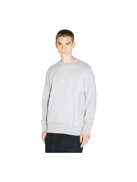 Bluza Comme Des Garcons z logo szara