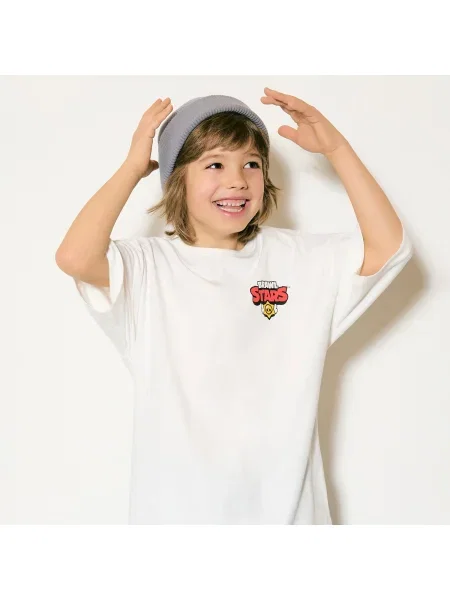 Reserved Brawl Stars póló krémszínű