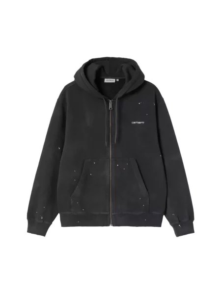 Kurtka Carhartt Wip z kapturem czarna