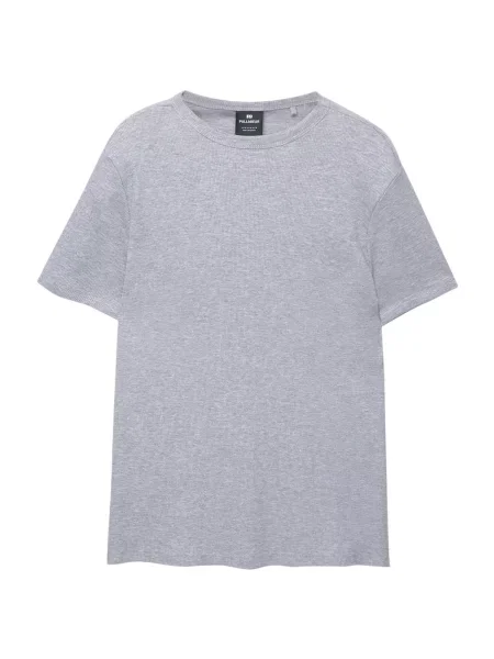 Pull&Bear Tricou amestecat gri