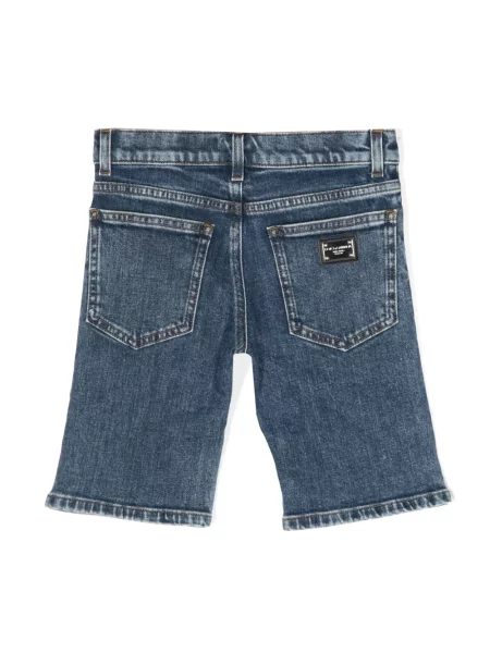 Szorty jeansowe dziecięce Dolce And Gabbana niebieskie