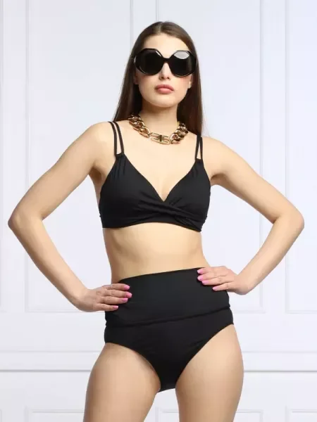 POLO RALPH LAUREN Sutien de baie negru