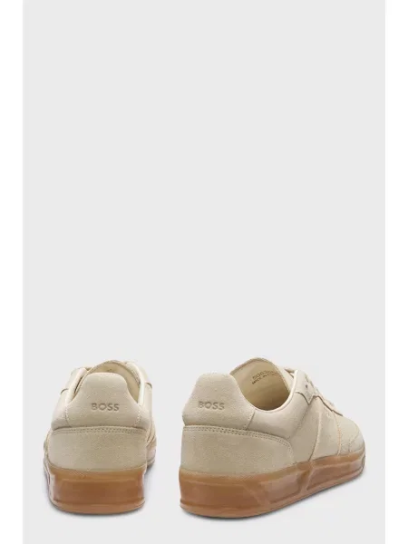 Кеды Boss бежевые