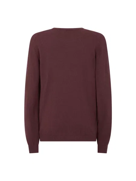 Sweter Roberto Collina czerwony