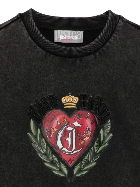 Φούτερ Roberto Cavalli μαύρο