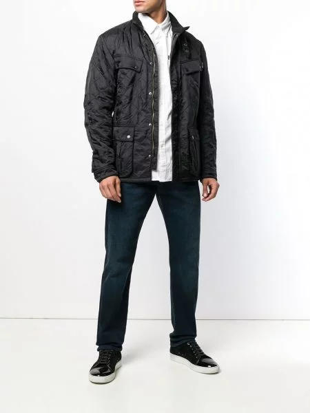 Striukė Barbour dygsniuotas juoda