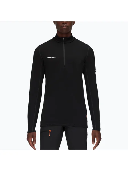 Športová mikina Mammut Aenergy ML Half Zip čierna