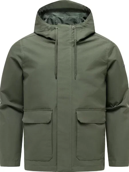 Ragwear Funkcionalna jakna Mr Them Light temno zelena