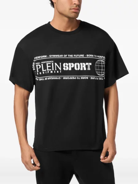 Μπλούζα Plein Sport με σχέδιο μαύρο