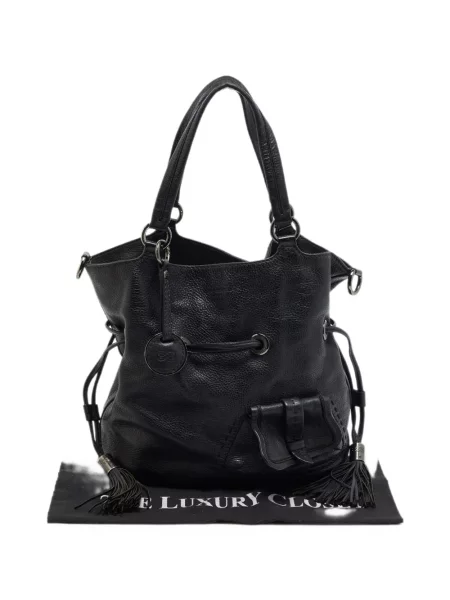 Чанта Lancel с връзки черно