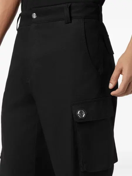 Pantaloni cargo Philipp Plein negru