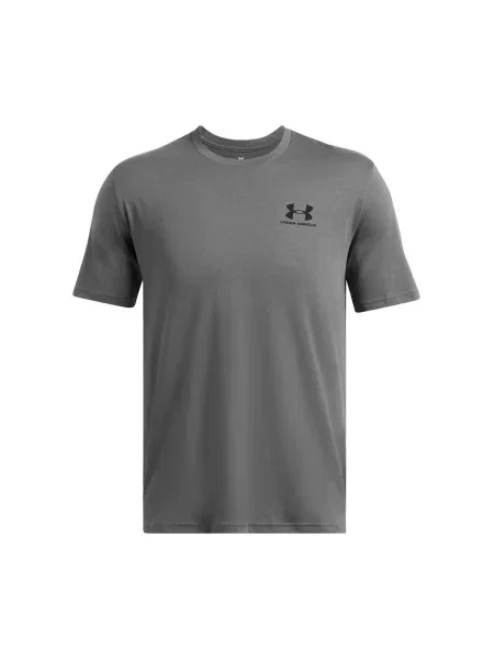Tricou Under Armour cu autograf gri