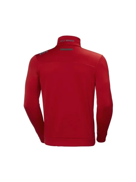 Hanorac crewneck Helly Hansen din fleece roșu