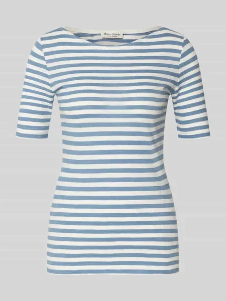 T-shirt Slim Fit z czystej bawełny Marc O'polo