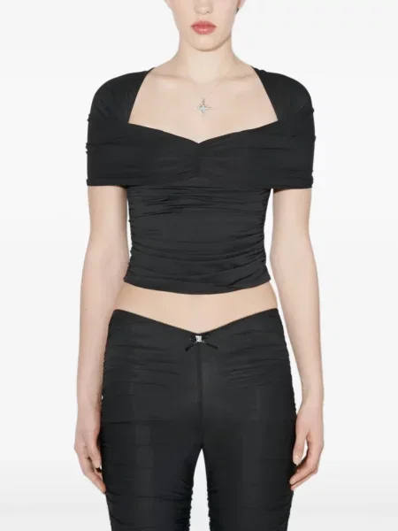 Top Misbhv drapat negru