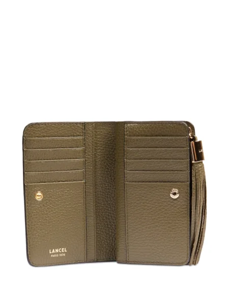 Portofel Lancel din piele verde