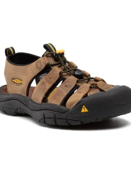 Keen Newport hnedé pánske trekingové sandále hnedá