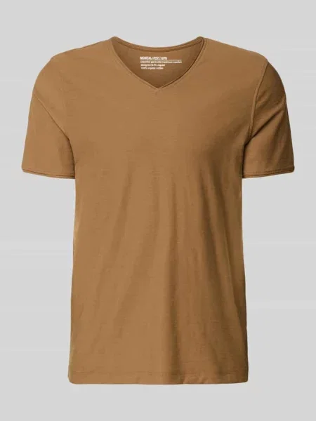 T-shirt z dekoltem w serek Mcneal