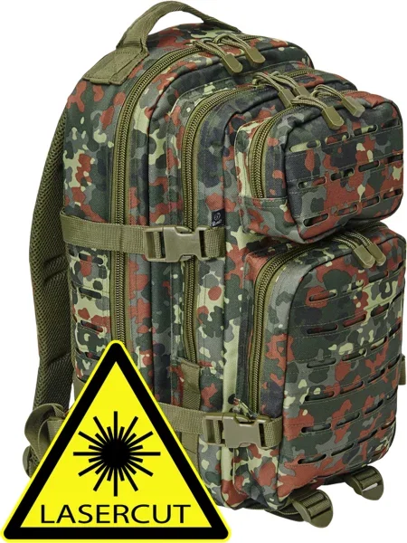 Brandit Rucsac Cooper maro ruginiu verde deschis / verde închis gri