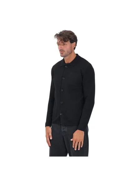 Dzianinowy kardigan Selected Homme czarny