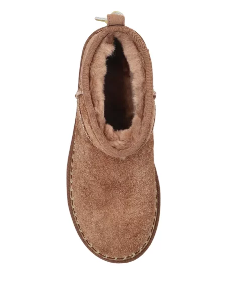 Botine Ugg din piele de căprioară maro