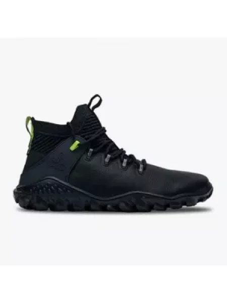 Черевики barefoot Vivobarefoot Magna Forest Esc obsidian/lime чорні