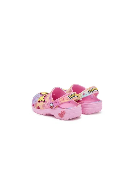 Šľapky Crocs Pokémon Pikachu Classic Clog ružová