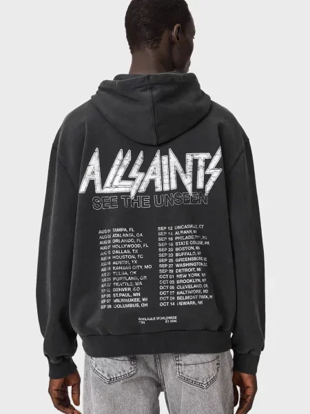 Худі Allsaints чорне
