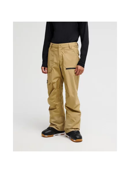 Długie spodnie Quiksilver Utility beżowy S czarny