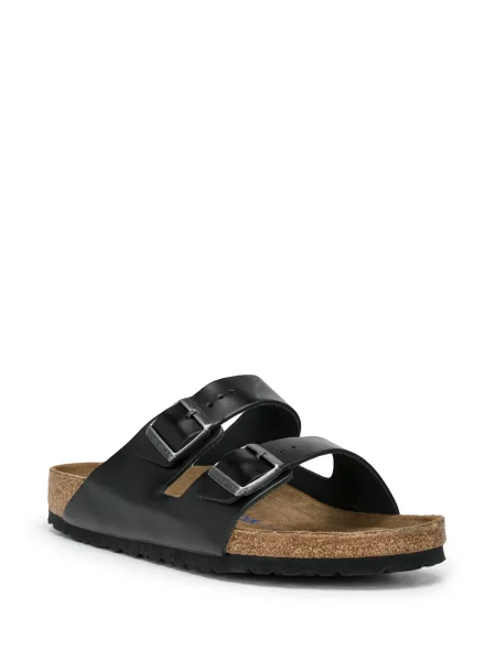 Kožené sandály Birkenstock černé