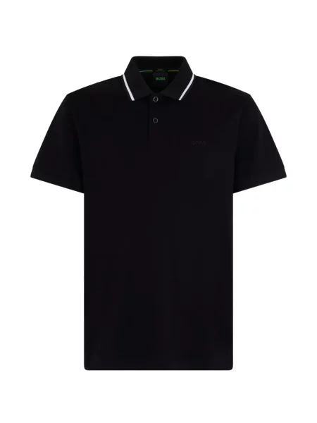 Tricou polo Boss negru