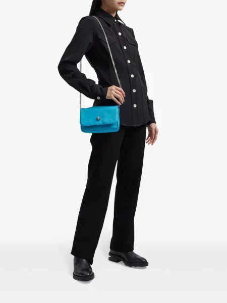 Tiesaus kirpimo kelnės Proenza Schouler White Label balta