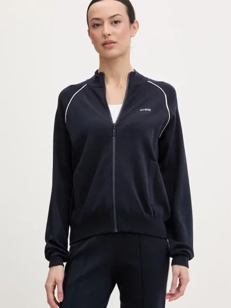 Guess bluza rozpinana z wiskozą LAURENE