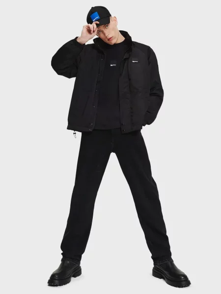 Джинсовая куртка Karl Lagerfeld Jeans черная